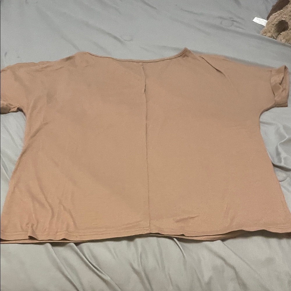 SHEIN Tan Women's Tunic Top